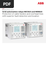 REC615 RER615 Brochure 1MRS757953 LRENf