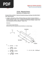 CE 241 Materials Science Solutions of Problem Set 3