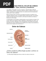 Reflexología para El Dolor de Cabeza