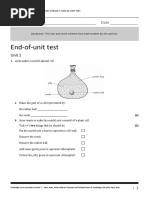 S7 End-Of-unit Test 1