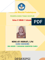 PMP Peserta Didik Tidak Disiplin