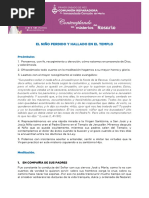 5º El Niño Perdido y Hallado en El Templo