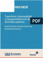 Travestismo Transexualidad y Transgeneri