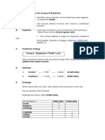 Chapter 1 Double Entry System For Income & Expenses