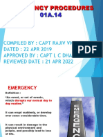 01a.14 - Emergency Procedures