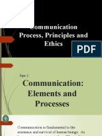 UNIT 1 Communication Process Principles and Ethics 1