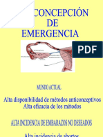 Tema 3 Anticoncepcion de Emergencia