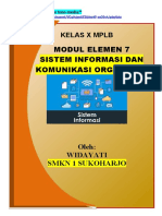 WIDAYATI Materi Dasar-Dasar MPLB Elemen 7 Full Sistem Informasi Manajemen Dan Komunikasi Kantor