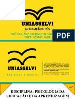 Unidade 01 - Psicologia Da Educação e Aprendizagem