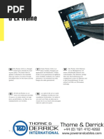 Roxtec G Welded Ex Cable Transit Frame Data Sheet