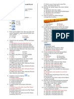 Soal TIK Word Excel