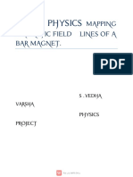 Physics Mapping Magnetic Field Lines of A Bar Magnet