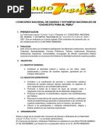 Bases Del Concurso de Danza y Estampa 2021