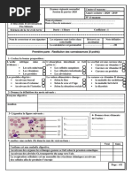 Examen Régionale de Janvier 2020