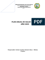 Plan Anual Salud Mental 2023