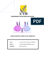 Análisis de La Clausula Arbitral