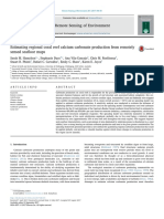 Estimating Regional Coral Reef Calcium Carbonate Production From Remotely Sensed Seafloor Maps