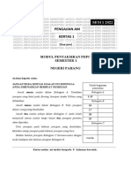 Soalan Pengajian Am S1 2022