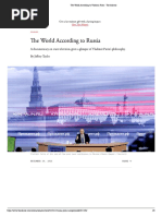 The World According To Vladimir Putin - The Atlantic