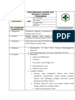 SOP Penyimpanan Vaksin Dan Pelarut Tingkat Puskesmas