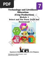 TLE7 - AFA - AGRICROP - Q0 - M1 - Select and Use Farm Tools and Equipment - v5