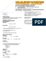 Review Module 06 Integral Calculus Part 1