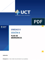 Sesión 8 - Plan de Emergencia