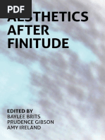 Aesthetics After Finitude Amy Ireland