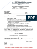 Application Form License To Sell DHSUD