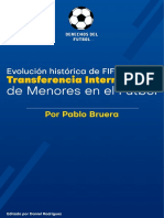 Evolución Histórica de FIFA Sobre La Transferencia Internacional de Menores