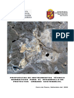 Propuesta de Instrumentos Tecnico Normativos