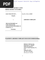 Lead Creation v. Schedule A (8:23-cv-00049) - Amended Complaint 