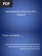 Exploracion Tobillo Unevt