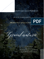 Proiect Educațional - Graiul Naturii 22-23