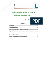 Fundamentos Del Metodo Del Costo de Reposicion Depreciado