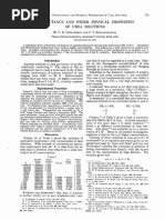 Conductance and Other Physical Properties of Urea Solutions (1956)