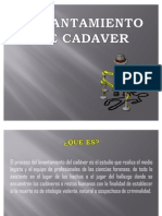 Levantamiento Cadaver