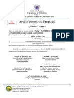 AR Aprroval Sheet and Evaluation Form