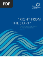 "Right From The Start": Open-Ocean Aquaculture in The United States