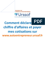 Urssaf Guide Declarer Et Payer 2022