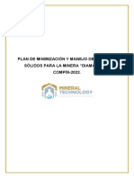 PLAN DE MINIMIZACIÓN Y MANEJO DE RESIDUOS SÓLIDOS - Revisado