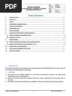 AJ22-0335 Bldg.205 Substation 5 Cleaning & Maintenance Method of Statement Civil