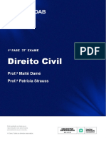 Direito Civil I PDF de Conteúdo 37° Exame Da OAB (CEISC)