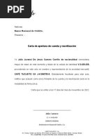 Autorizacion Banco de Venezuela