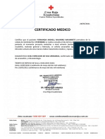 Certificado Medico Infeccion de Orina