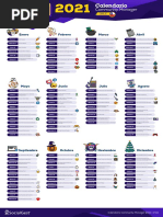 Chile - Calendario Community Manager 2021