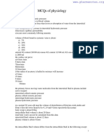 Physiology MCQs