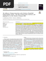 9 - The Influence of Human Interaction On The Vibration of Hand-Held