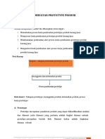 Proses Kerja Pembuatan Prototype Produk