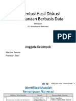 2.b (Kemampuan Numerasi) Presentasi Hasil Diskusi Perencanaan Berbasis Data - Fix